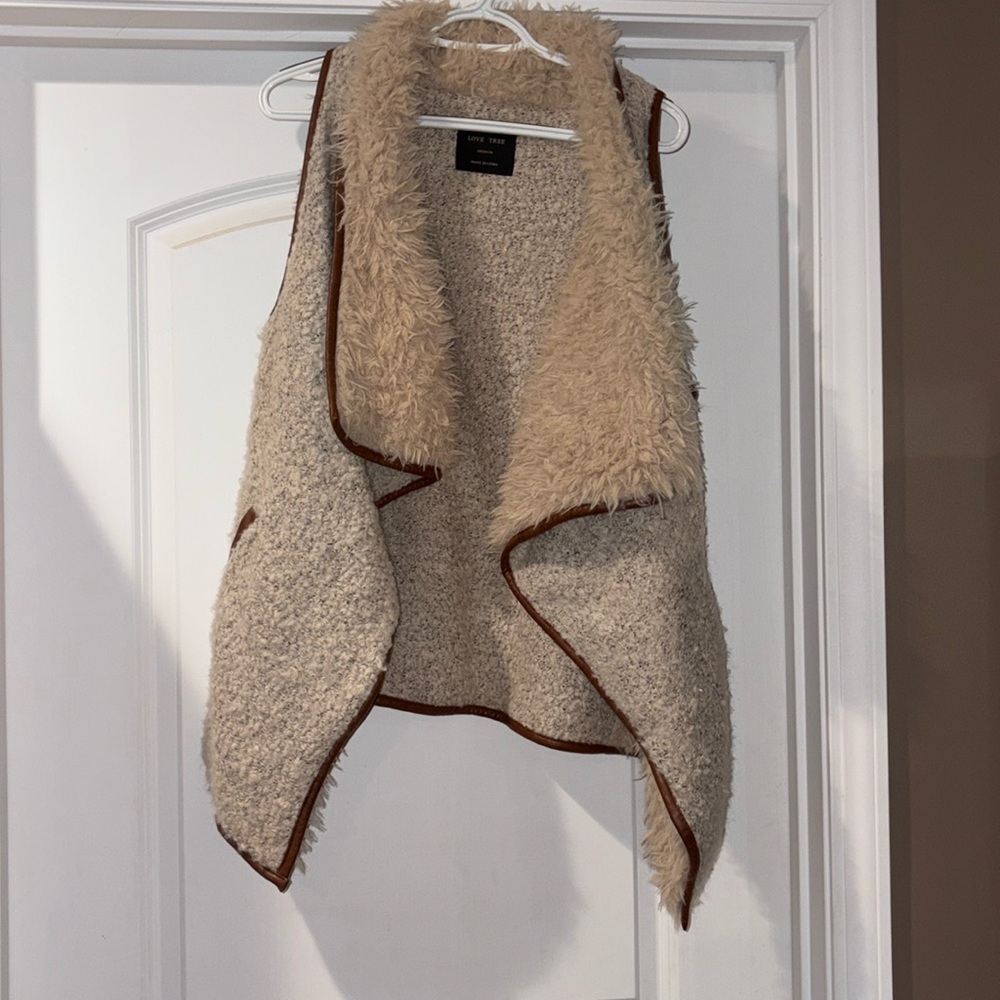 Tan vest